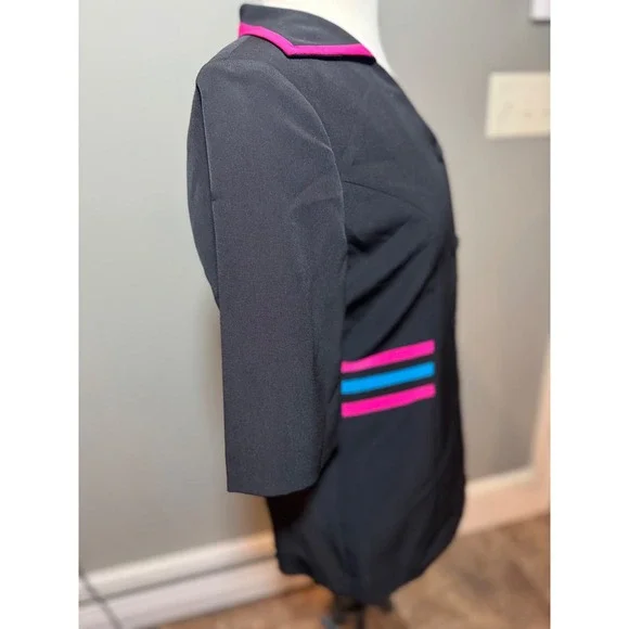 Vintage Retro 50's Diner Bowling vibes vtg jacket women's Sz 4 - Picture 3 of 7